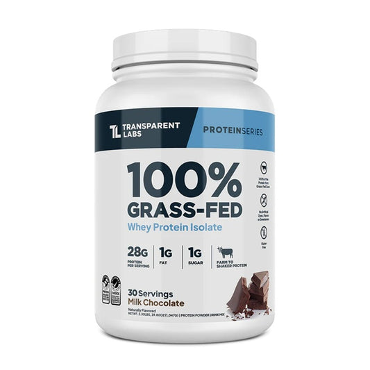 100% Grass-Fed Whey Protein Isolate 2lb