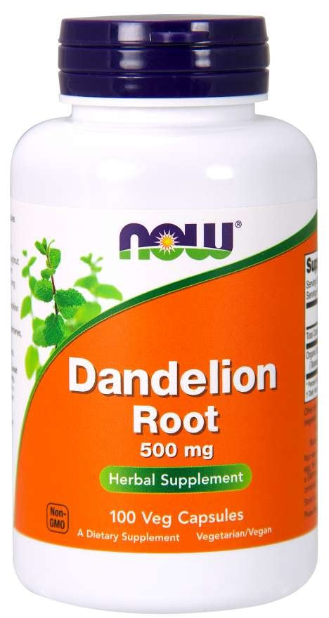 Dandelion Root 500 mg 100 Veg Capsules